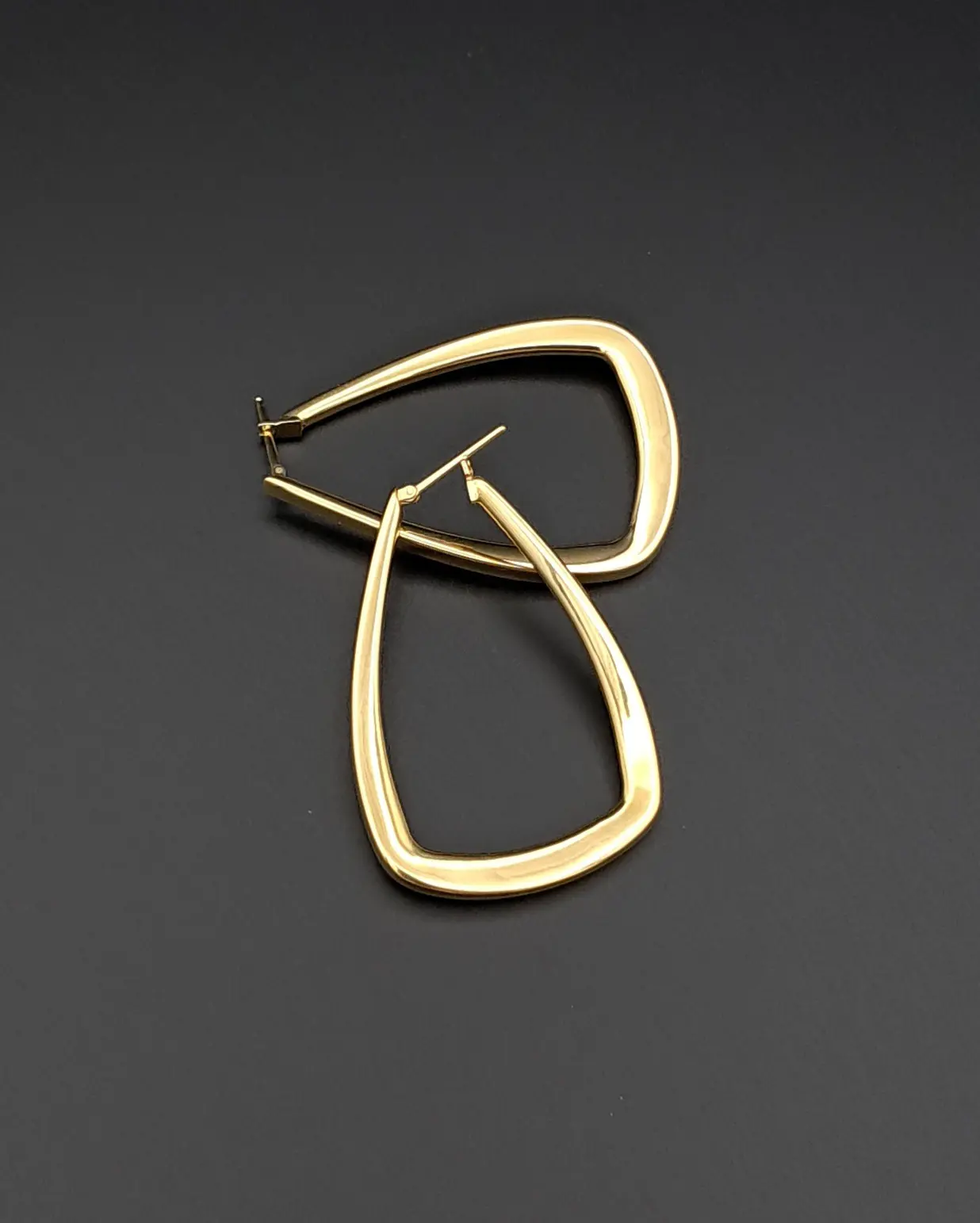 گوشواره اشکی برند آکوا طرح ایتالیایی