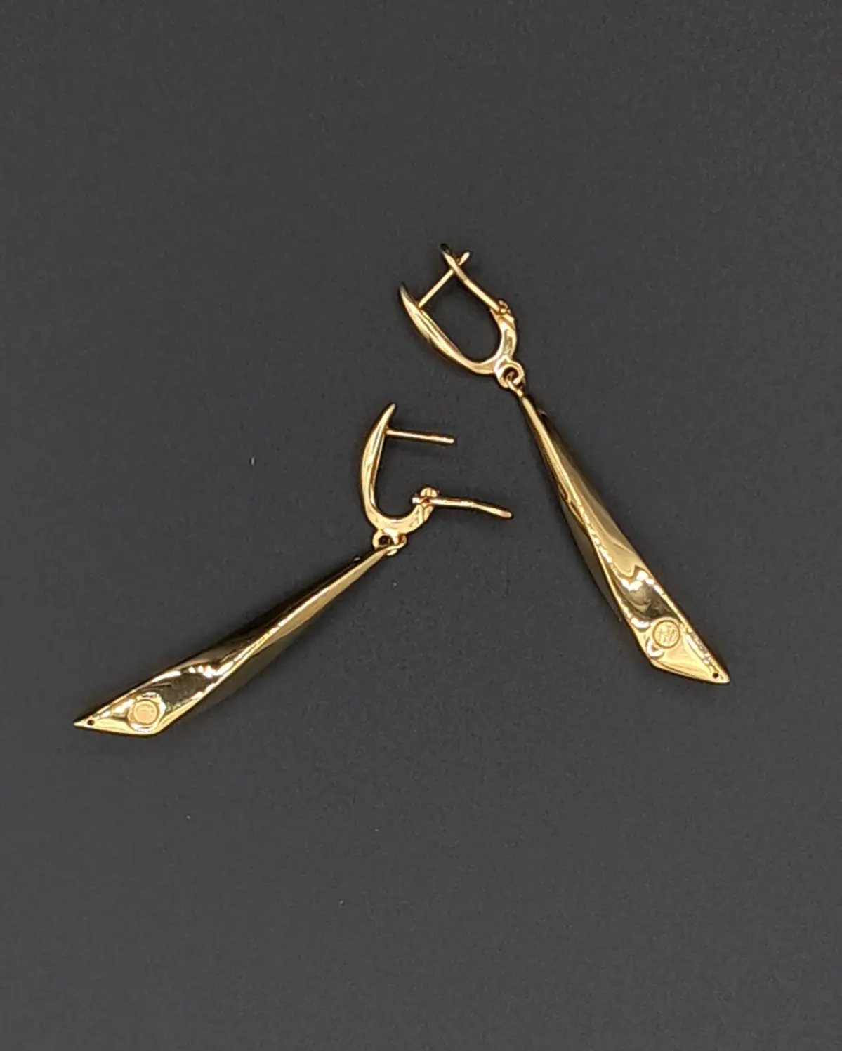 گوشواره قندیل برند آکوا طرح ایتالیایی