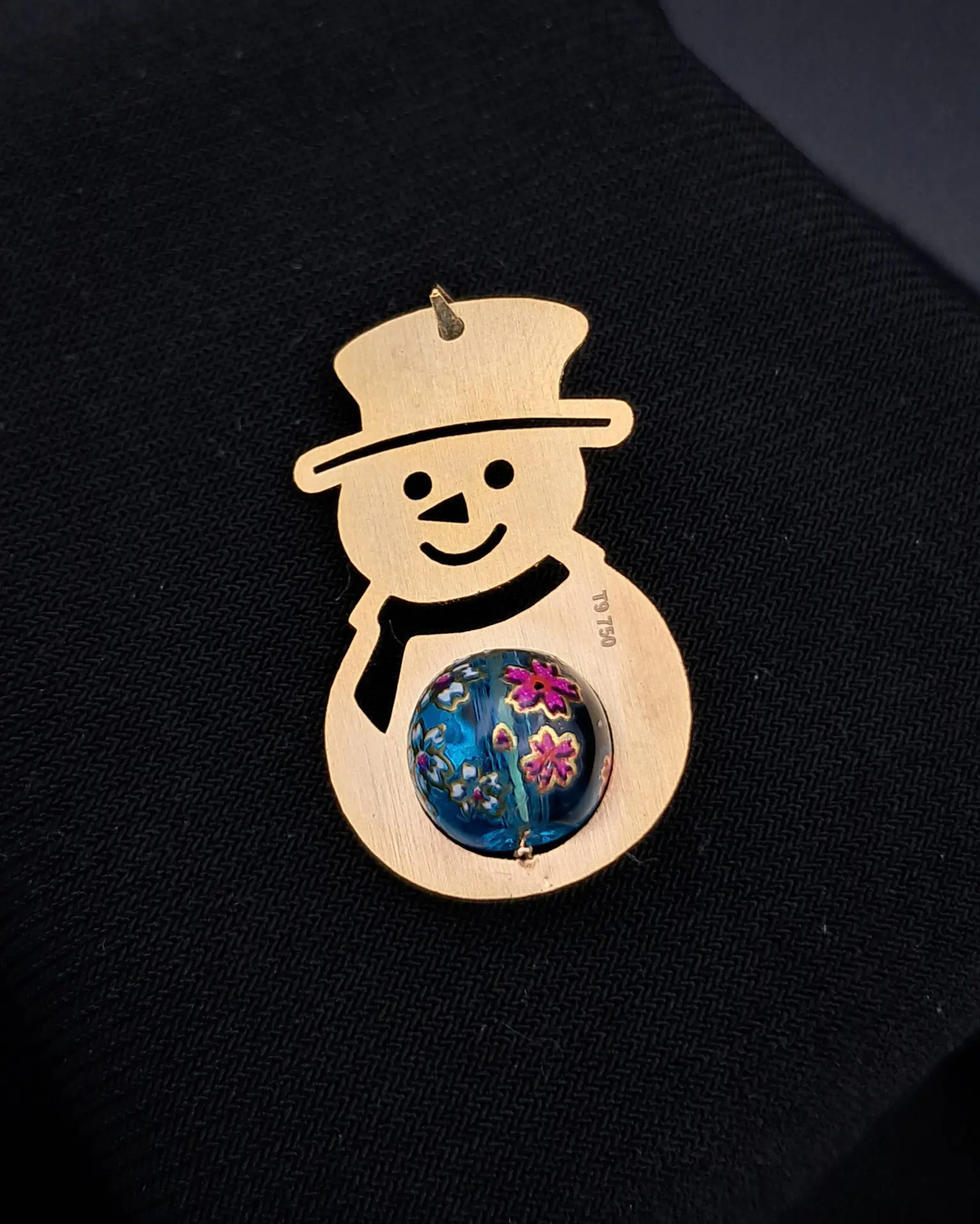 آویز آدم برفی