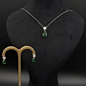 ست گردنبند و گوشواره اتمی طرح ایتالیایی